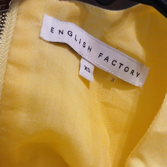 English‎ Factory Yellow Mini Dress - Picture 3 of 4